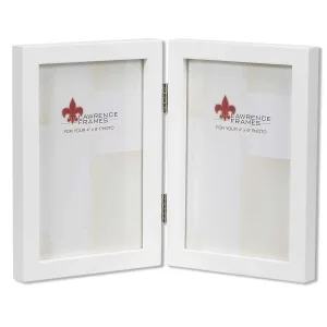 Satin White Wood Matte Picture Frame