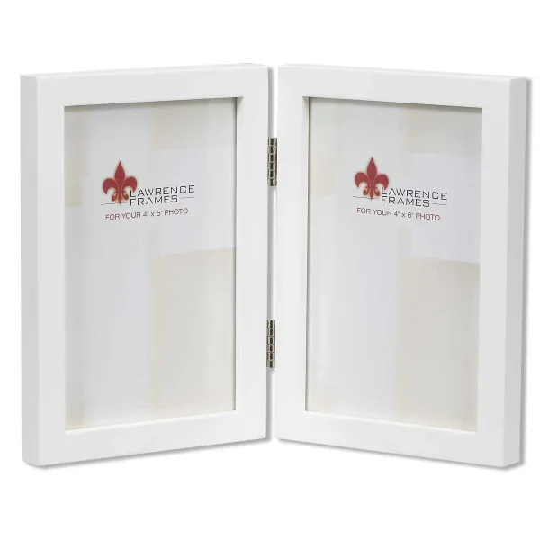 Satin White Wood Matte Picture Frame